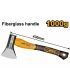 INGCO Топор 1000 гр. с трехцветной рукоятью из стекловолокна