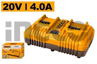 INGCO Устройство зарядное быстрое INDUSTRIAL 20W Li-Ion 4Aч
