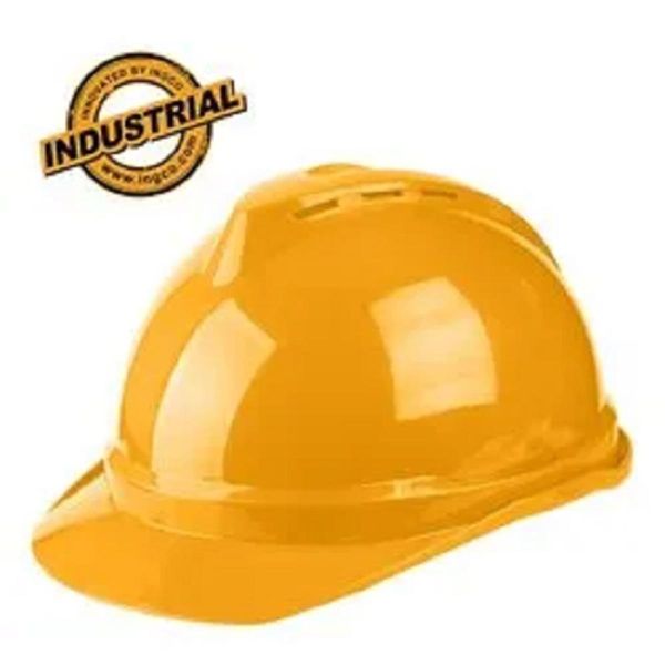 INGCO Каска строительная INDUSTRIAL желтая