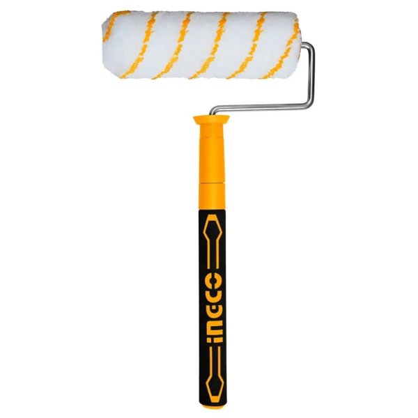 INGCO Валик малярный c телескопической ручкой INDUSTRIAL 230 мм/ ворс 12 мм микроволокно