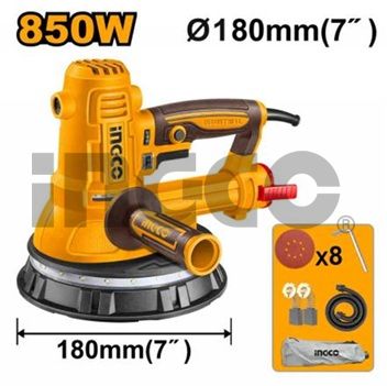 INGCO Шлифмашина для стен SUPER INDUSTRIAL 850 Вт 180 мм