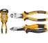 INGCO Кусачки боковые с увеличенным рычагом INDUSTRIAL 180мм 7" Cr-V/ рукоятка двухкомпонентная