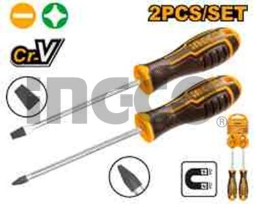 INGCO Набор отверток 2 шт Super Select
