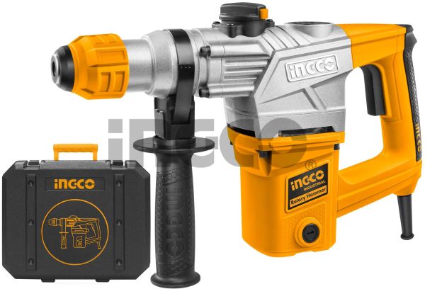 INGCO Перфоратор INDUSTRIAL 1050 Вт SDS-plus Сила удара: 5 Дж/ Ø сверления 13мм