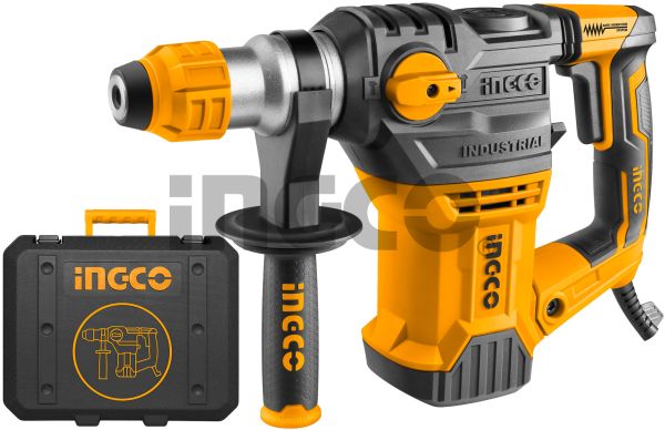 INGCO Перфоратор INDUSTRIAL 1500 Вт SDS-plus Сила удара: 5,5 Дж/ Øсверления 13мм