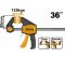 INGCO Струбцина быстрозажимная INDUSTRIAL 36" 80х900 мм