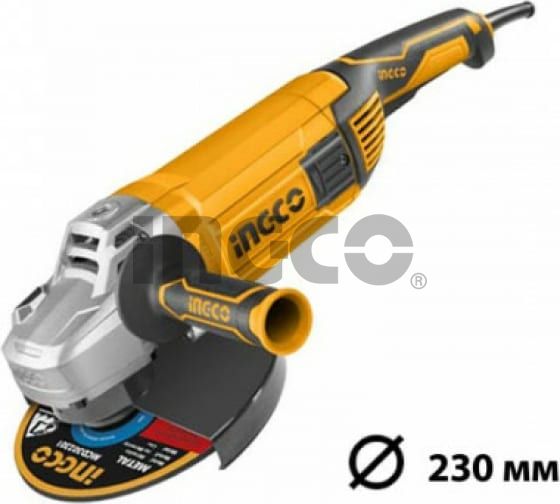 INGCO Машина углошлифовальная INDUSTRIAL Ø230 мм 2600W