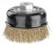 INGCO Щетка-крацовка с гайкой INDUSTRIAL 125х0.5х30 мм/ М14