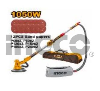 INGCO Шлифмашина для стен SUPER INDUSTRIAL 1050Вт
