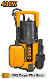 INGCO Насос погружной дренажный для чистой воды 400 Вт