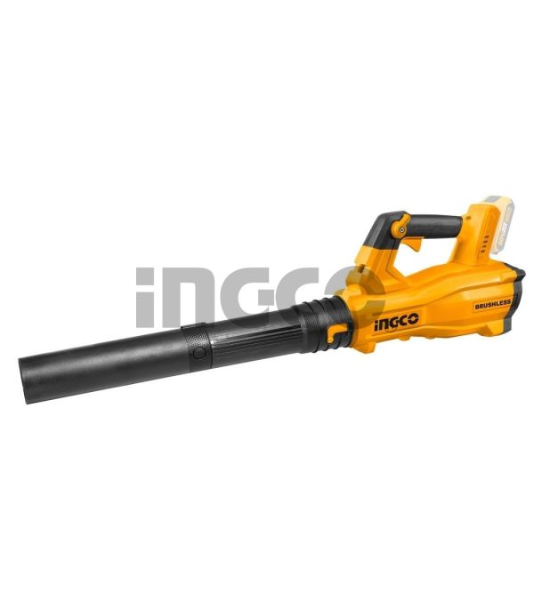 INGCO Воздуходувка аккумуляторная Li-Ion 20W SOLO/ Макс. объем воздуха: 8,5 м³/мин