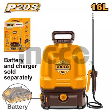 INGCO Опрыскиватель аккумуляторный ранцевый 20W Li-Ion SOLO/ 16 л