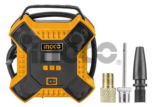 INGCO Компрессор автомобильный 12В/ 160 PSI 11 бар/ 35л/мин