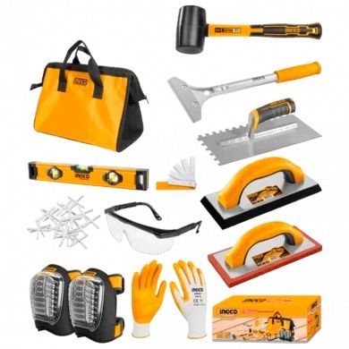 INGCO Набор инструментов для укладки плитки 11 предметов