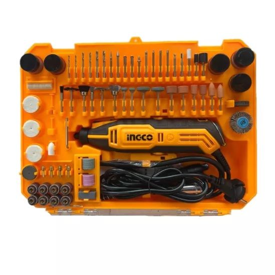 INGCO Гравер электрический 130 Вт с набором аксессуаров 251 шт.