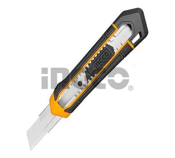 INGCO Нож строительный 18х100 мм/в комплекте 1 лезвие SK4
