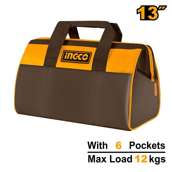 INGCO Сумка для инструментов 13"/ max. нагрузка 12 кг/ 33х18х21 см